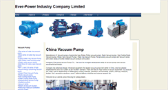 Desktop Screenshot of china-vacuum-pumps.com